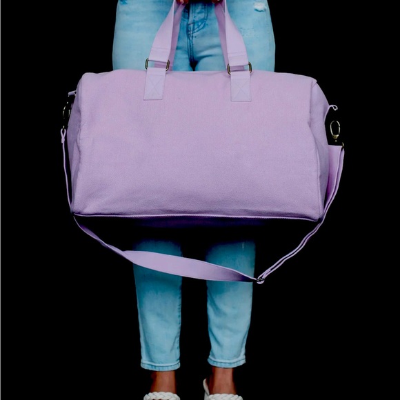 Amazing Wanderlust duffle bag in Light pink - Picture 5 of 7